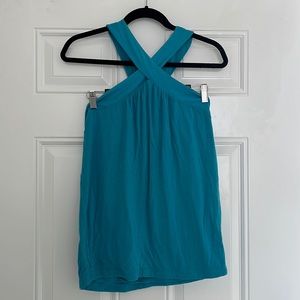 diane vonfurstenberg cross neck tank top